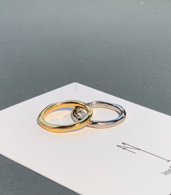 [당일 출고] Romantic Simple Ring (2color)