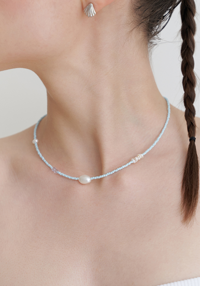Sky Beads Pearl Necklace